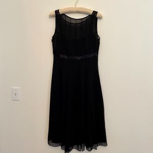 Talbots Beaded Silk Midi Dress Size 6